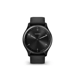 Montres connectées mixtes Garmin VIVOMOVE SPORT 010-02566-00 - Bracelet Silicone Noir