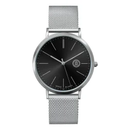 Montres mixte Serge Blanco SB90-1 - Bracelet Acier Argent