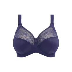 MORGAN Soutien-gorge à basque stretch Bleu nuit