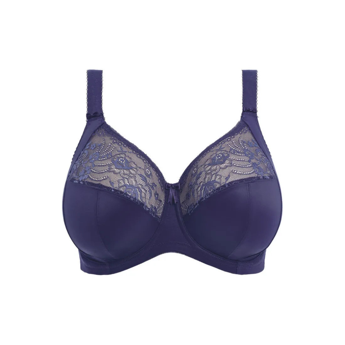 MORGAN Soutien-gorge à basque stretch Bleu nuit