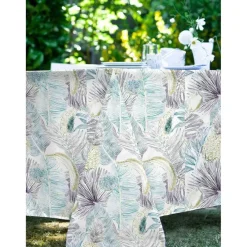 Nappe Bleu Anti-tache Imprimé - EQUATEUR