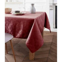Nappe Bordeaux Anti-tache Uni - ABANICO