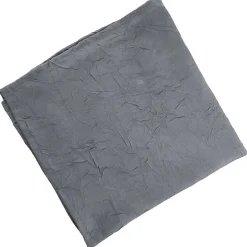 Nappe effet froissé permanent - Gris