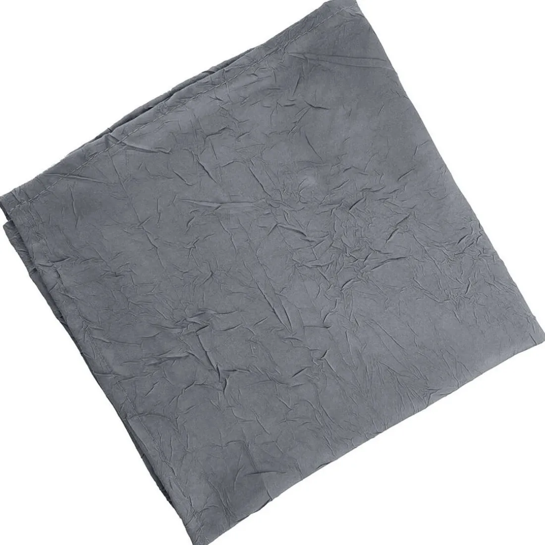 Nappe effet froissé permanent - Gris