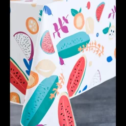 Nappe Rectangle Fruitella Toile Ciree Multicolore