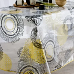 Nappe Rectangle Oasis Translucide Gold