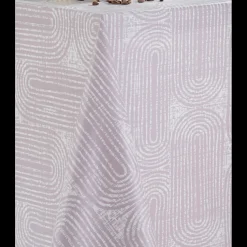 Nappe Rectangle Soren Toile Ciree Beige