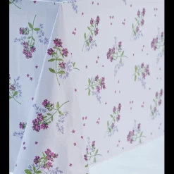 Nappe Rectangle Sureau Toile Ciree Violine
