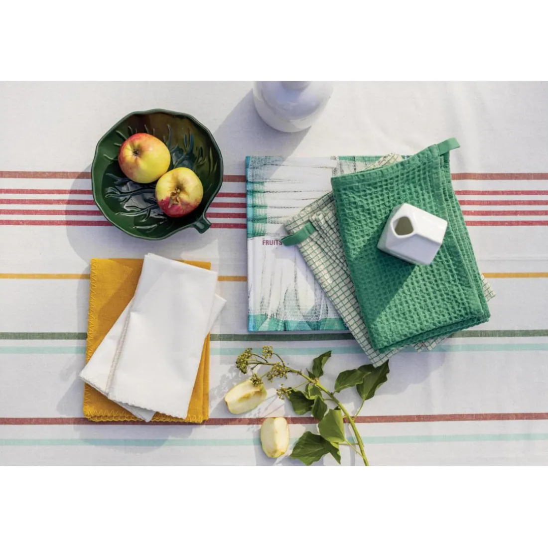 Nappe recyclée Erina Multico 170 x 250