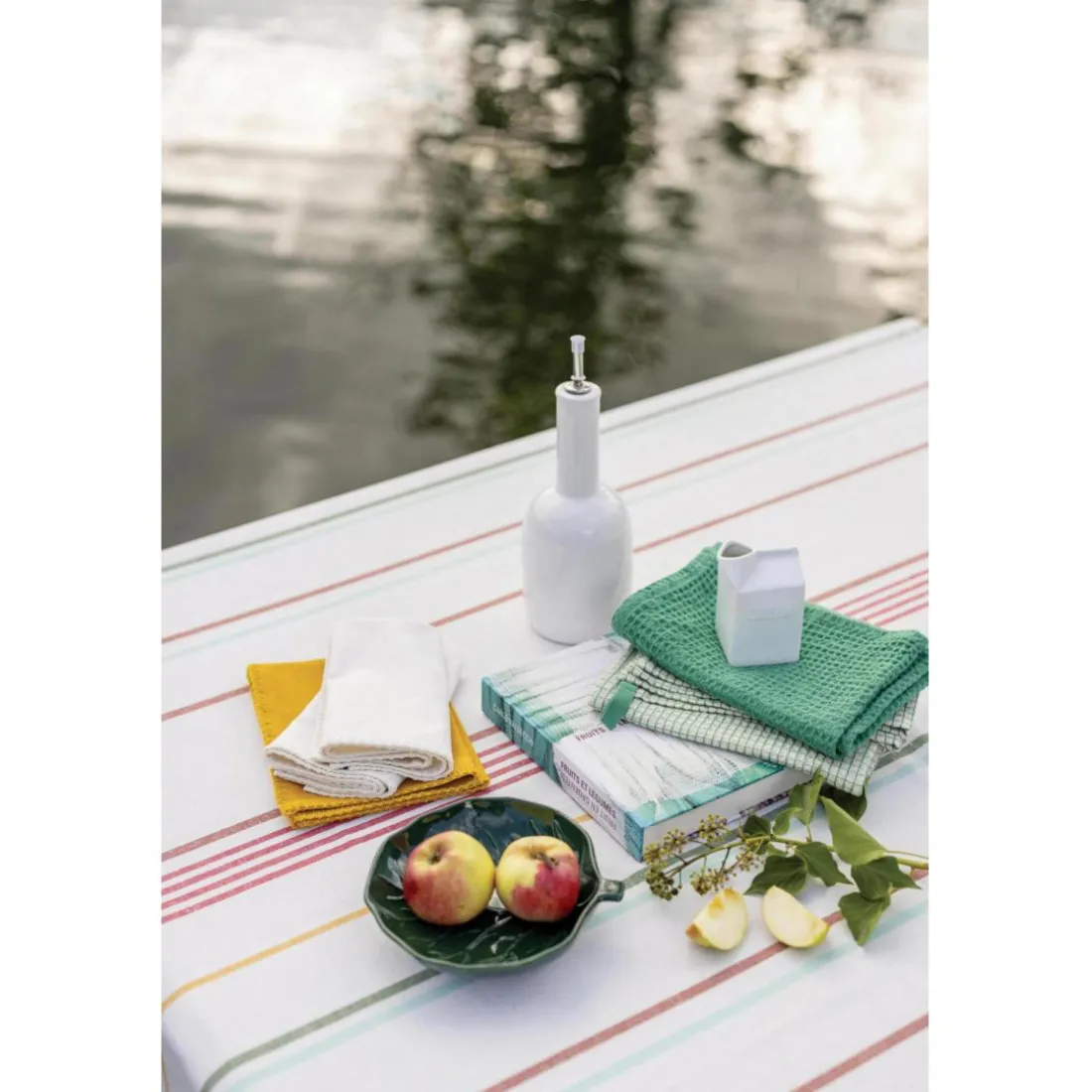 Nappe recyclée Erina Multico 170 x 170