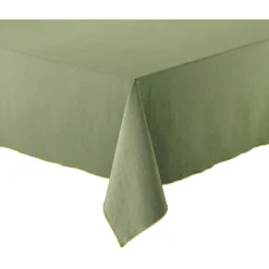 Nappe recyclée Grace Matcha – 170 x 300 cm