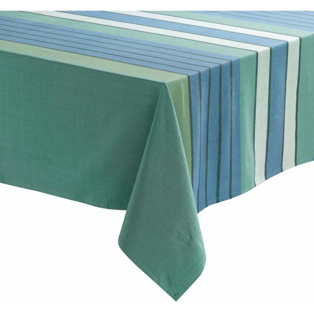 Nappe recyclée YUNA Paon