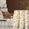 Nappe ronde 140 cm AVA TOILE CIREE Multicolore