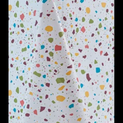 Nappe ronde 140 cm TOILE CIREE EXOTIQUE