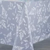 Nappe ronde BROCELIANDE, TOILE CIREE Gris