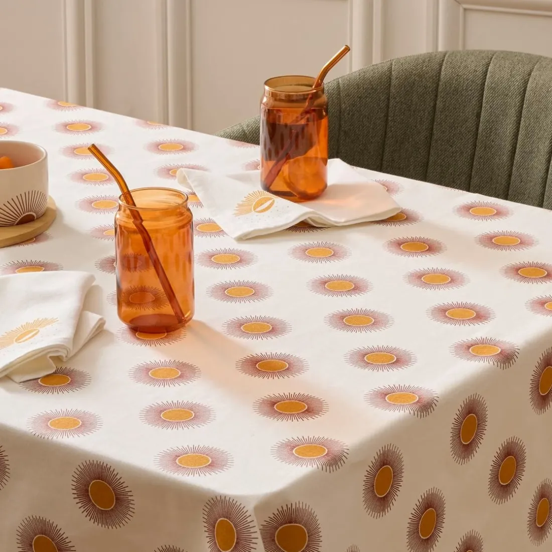 Nappe Solaris 250 x 150 cm - ambre