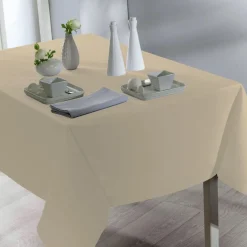 Nappe TENTATION UNIE Lin 140 x 300 cm