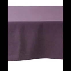 Nappe unie en coton traitée Teflon, Made in France CAMBRAI violet