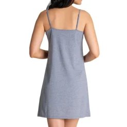 Nuisette femme GRAPHIC Athena bleu en coton