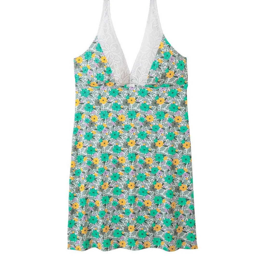 Nuisette multico blanc Roulotte multicolore