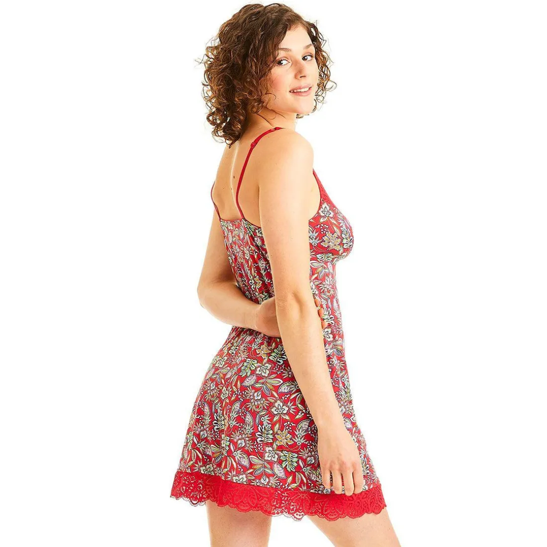Nuisette multico rouge Aria