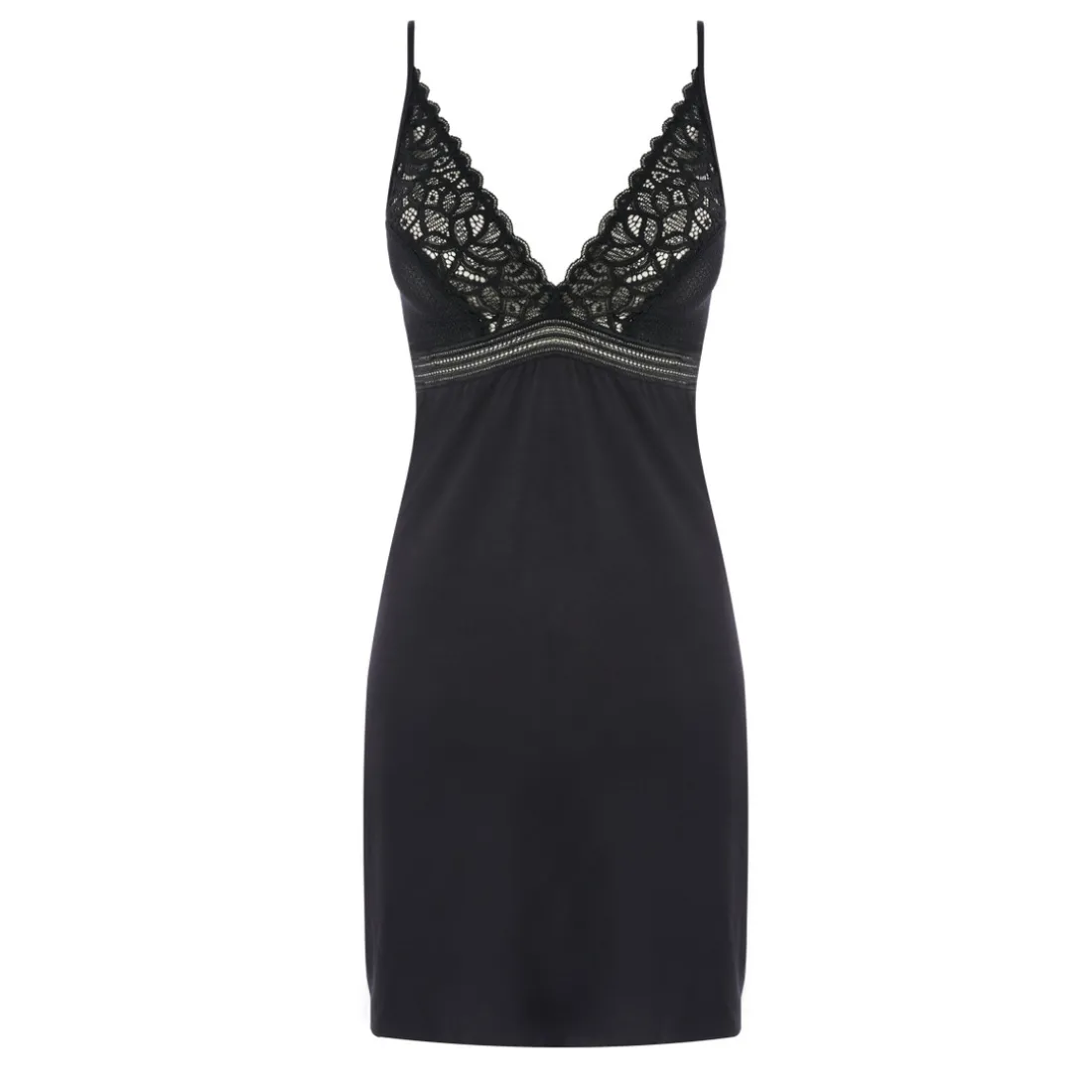 Nuisette Noire Wacoal en viscose