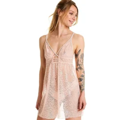Nuisette poudre Diabolique - Rose