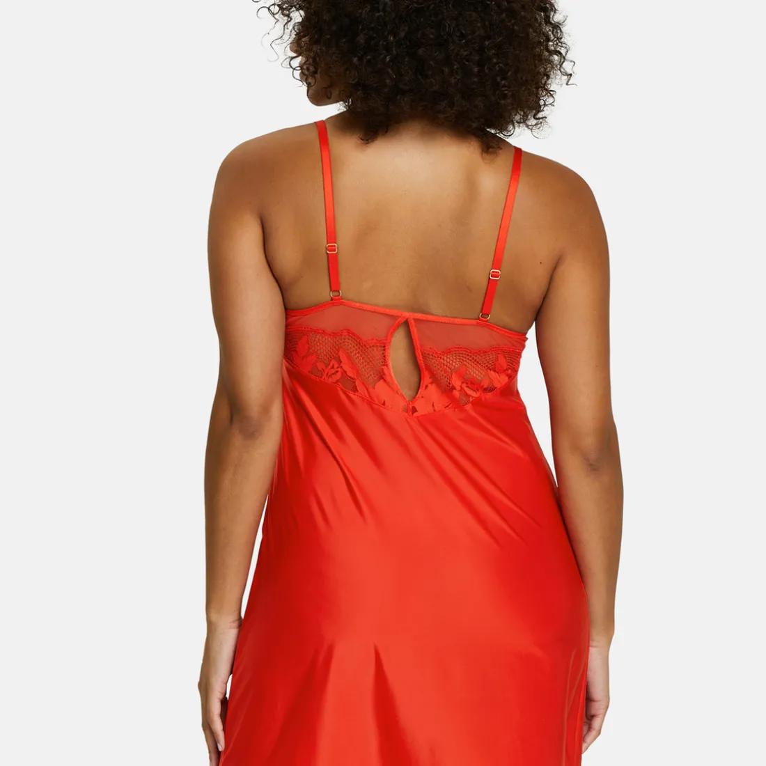 Nuisette sans armatures - Rouge