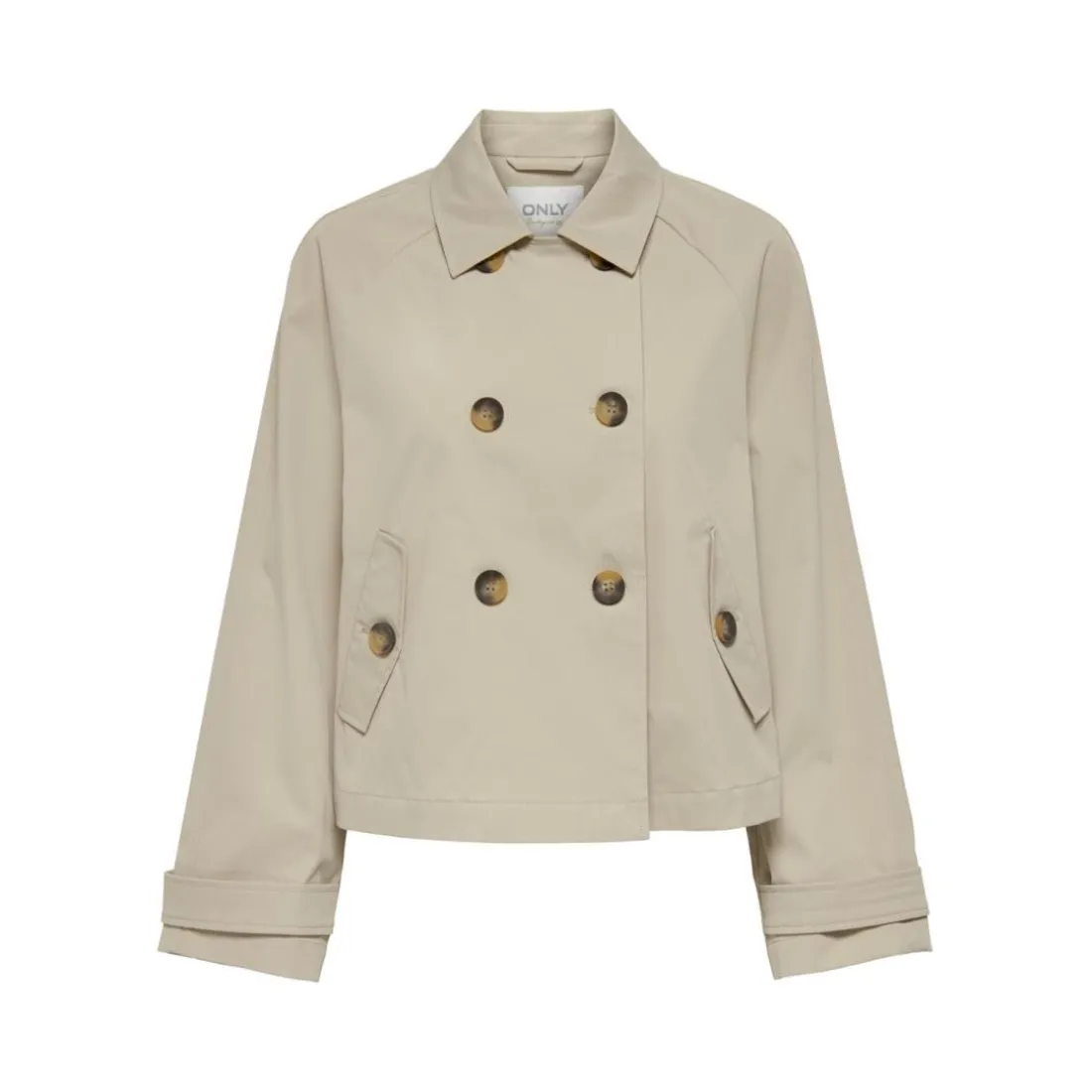 Onlapril Life Short Trenchcoat Otw Noos marron Elia