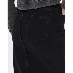 Onlbianca Midi Skirt Dnm Rea Noos en coton Quin