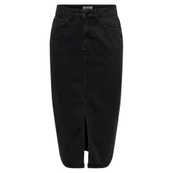 Onlbianca Midi Skirt Dnm Rea Noos en coton Quin