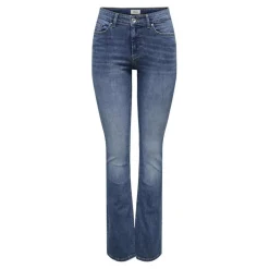 Onlblush Mid Flared Dnm Tai305 Noos bleu denim en coton Élise Nell