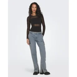Onlesther L/S Mesh Bodystocking Jrs Noos noir en coton Clio
