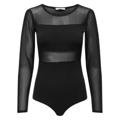 Onlesther L/S Mesh Bodystocking Jrs Noos noir en coton Clio