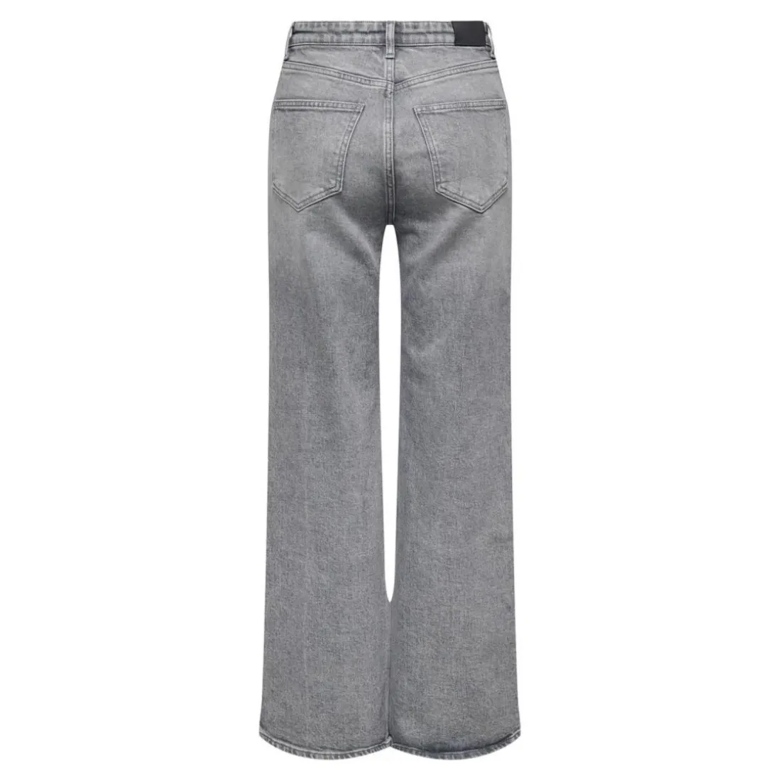 Onljuicy Hw Wide Leg Rea707 Dnm Noos gris en coton Lola