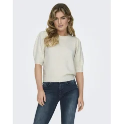 Onlrica Life 2/4 Pullover Knt Noos beige Page