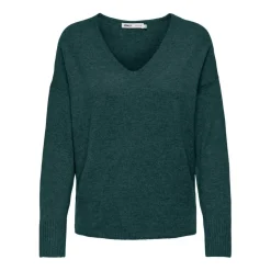 Onlrica Life L/S V-Neck Pullo Knt Noos bleu océan ( nappa - pantone 293c ) Ruth