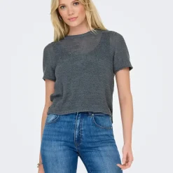ONLSUNNY Top ink bleu gris Lucy