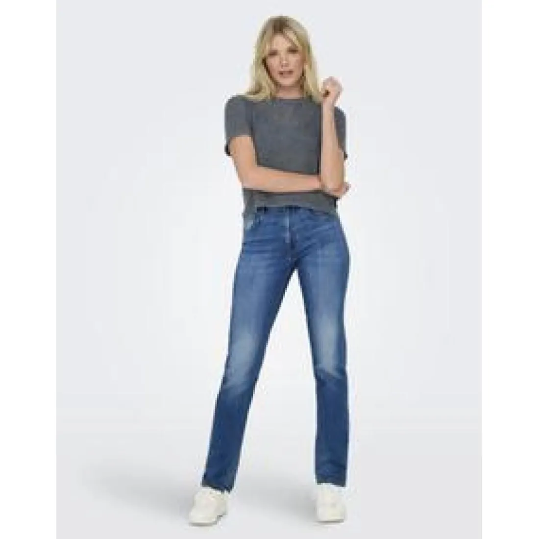 ONLSUNNY Top ink bleu gris Lucy