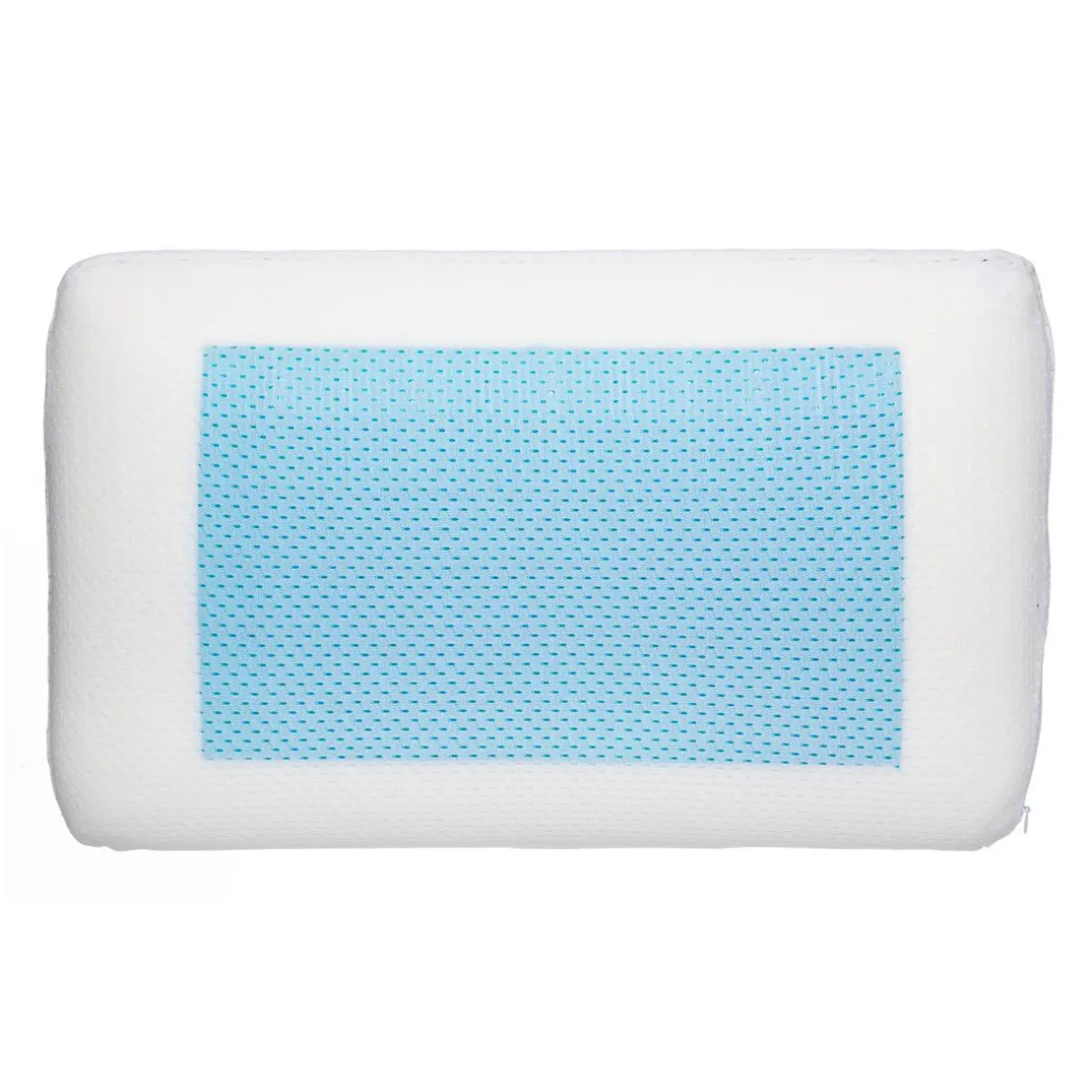 Oreiller mémoire de forme gel 50x30 cm
