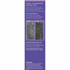 PACK 3 COLORATIONS CHEVEUX - Gris Noir-Just For Men