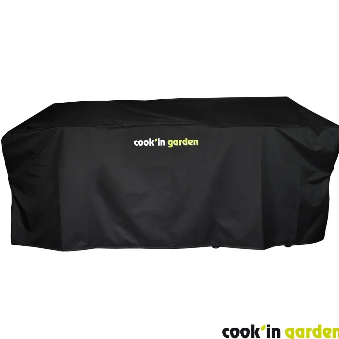 Pack Barbecue gaz FIDGI 4 Brûleurs avec desserte et évier avec Housse et Coffret 3 pièces aimantés