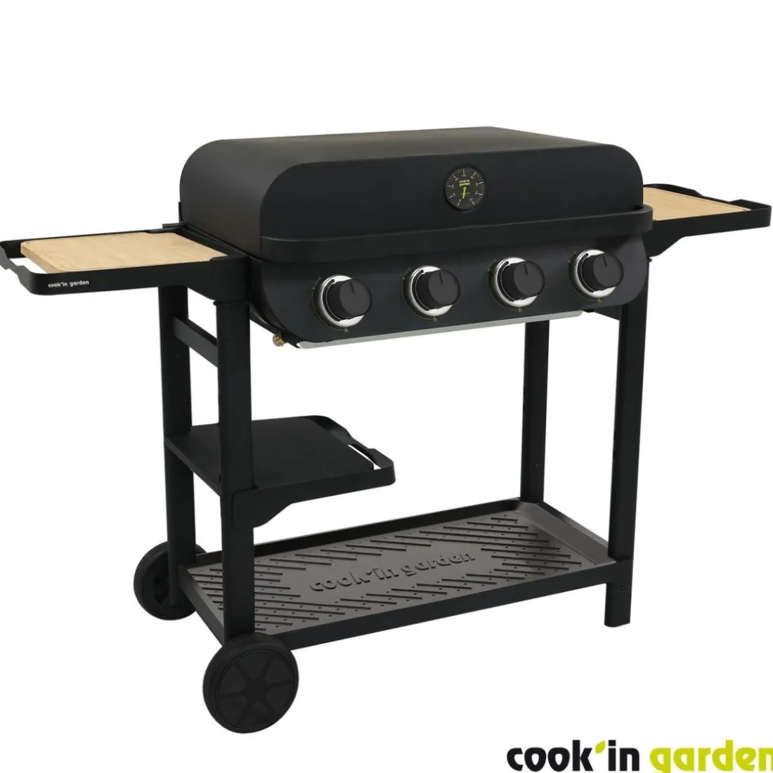 Pack Barbecue gaz sur chariot FLAVO avec Housse Coffret 3 pièces aimantés