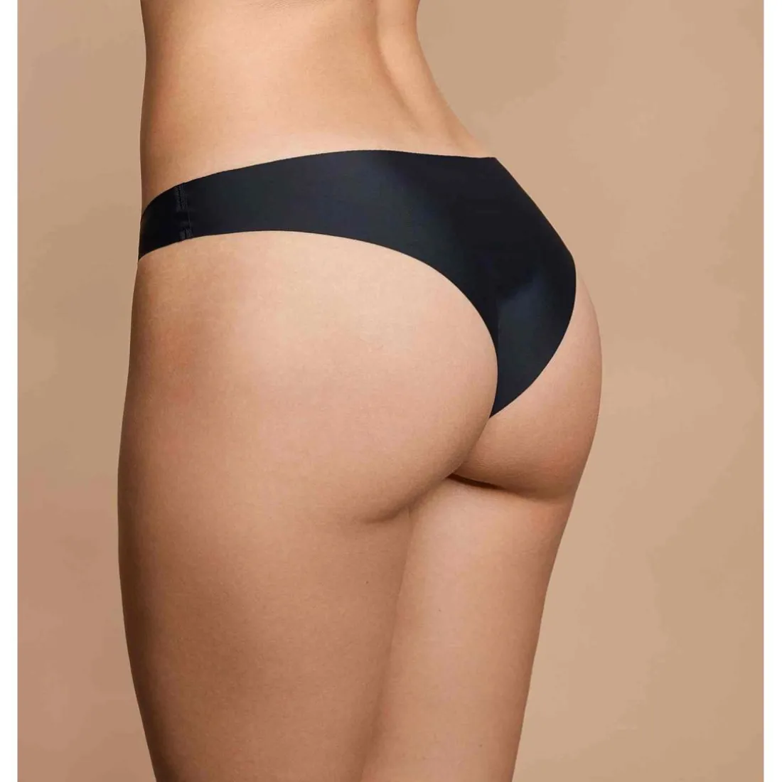 Pack de 2 culottes brésiliennes invisibles Beige Bye Bra
