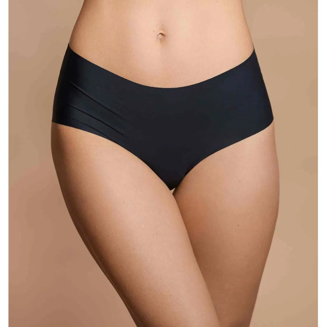 Pack de 2 culottes taille haute invisibles Beige Bye Bra