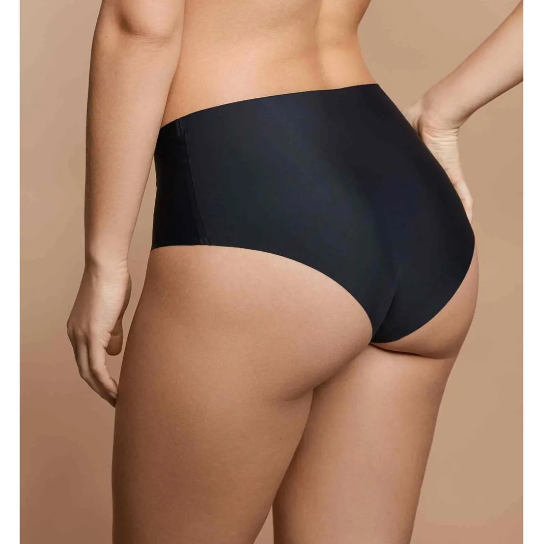 Pack de 2 culottes taille haute invisibles Beige Bye Bra