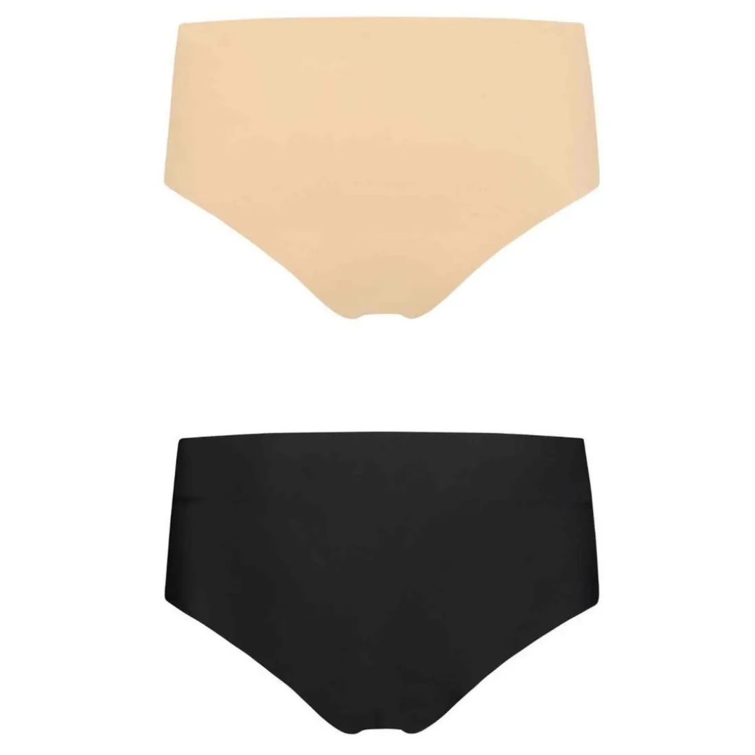 Pack de 2 culottes taille haute invisibles Beige Bye Bra