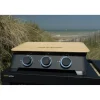 Pack Plancha gaz DUNE avec Housse pour barbecue et plancha et Kit pour cuisson plancha
