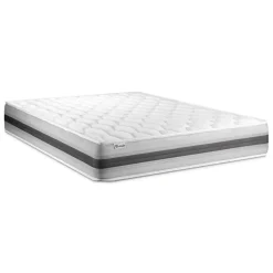 Pack prêt a dormir VITALSPRING RECOVER sommier Kit gris Foncé