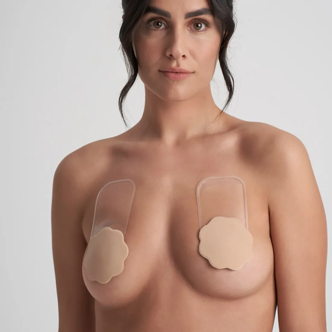 Paire de remonte-seins réutilisable Beige Pull-ups & Lifts Bye Bra